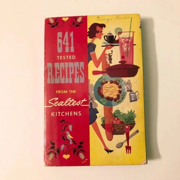 Vintage 641 Tested Recipes  From The Sealtest Kitchens Paperback 1954 - Picture 1 of 16